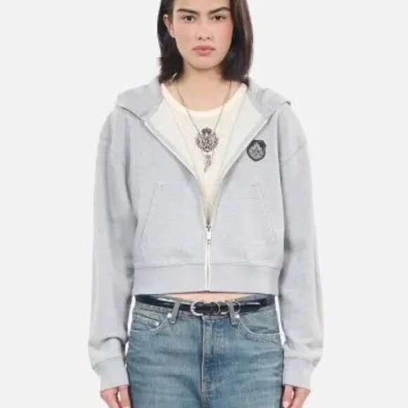 The Kooples Zip Up Hoodie - Picture 1 of 8